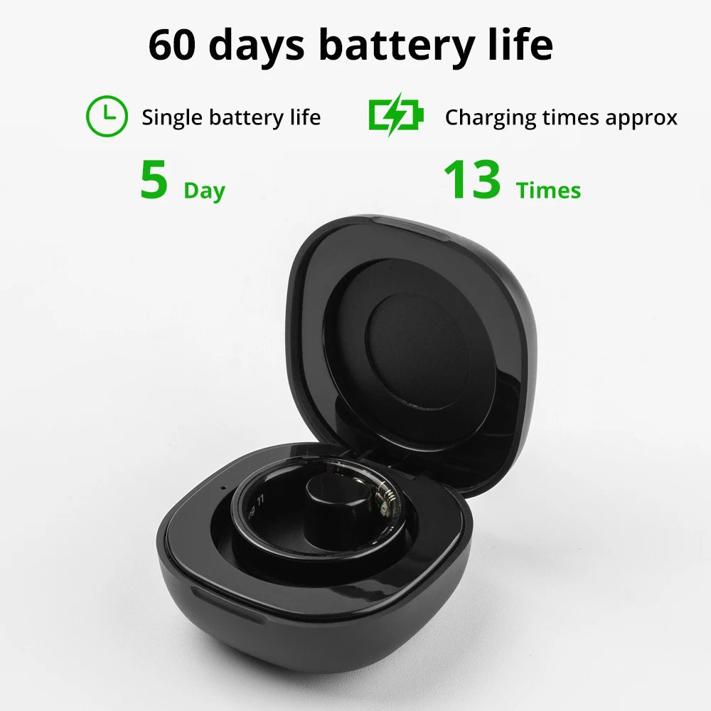 Oxigen Lux™ R09 – Smart Ring with Sleep Trends & Movement Tracking