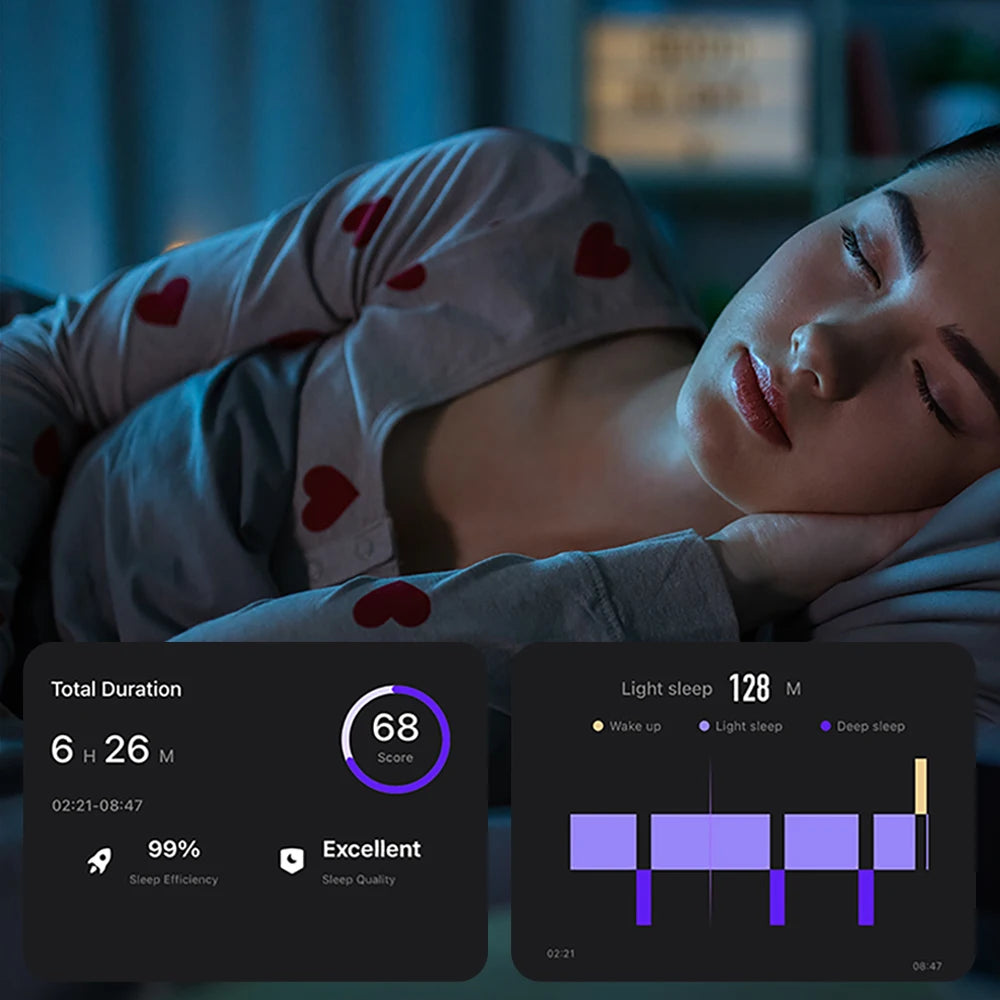 Oxigen Lux™ R09 – Smart Ring with Sleep Trends & Movement Tracking
